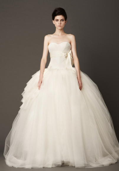 black top white bottom wedding dress