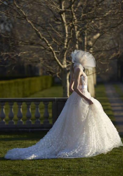 sweetheart neckline mermaid cut with tulip sleeves